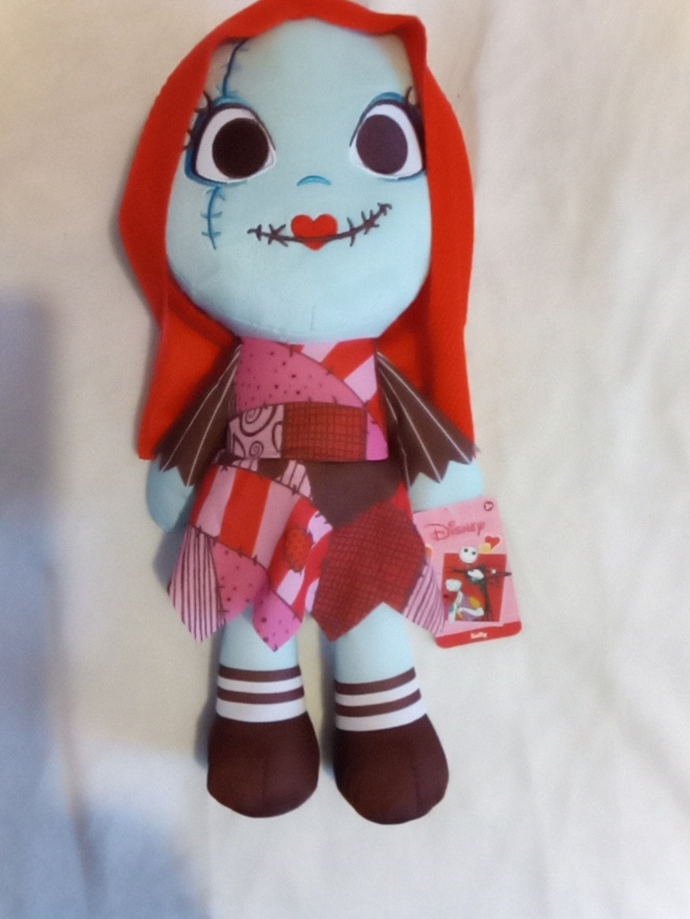 Disney Sally Plush Costume Doll - Blue, Red, Pink and Brown